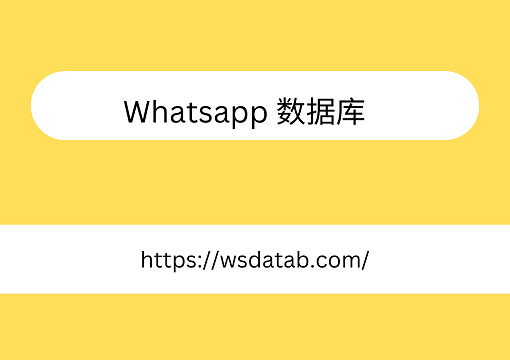 Whatsapp 数据库