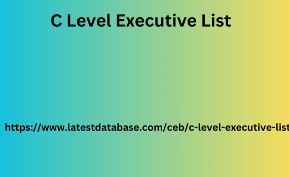 C Level Executive List